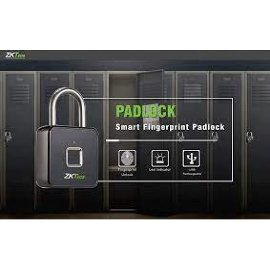 Cadenas intelligente à empreinte digitale Zkteco PADLOCK