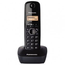 Téléphone sans fil DECT PANASONIC KX-TG1611 Noir Téléphone sans fil DECT PANASONIC KX-TG1611 Noir