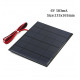 SOLAR PANEL 3.5W 6V 583MA (135X165MM) SOLAR PANEL 3.5W 6V 583MA (135X165MM)