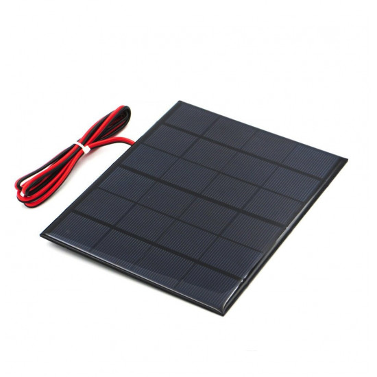 SOLAR PANEL 3.5W 6V 583MA (135X165MM) SOLAR PANEL 3.5W 6V 583MA (135X165MM)