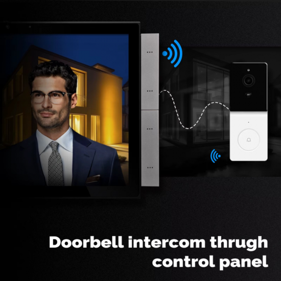 Panneau de commande pour maison intelligente Tuya, écran tactile 10 pouces, Bluetooth, passerelle Zigbee Moes Panneau de commande pour maison intelligente Tuya, écran tactile 10 pouces, Bluetooth, passerelle Zigbee Moes