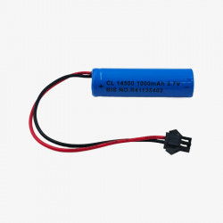 Batterie Li-Ion 1000 MAh 3,7 V 14500 Avec BMS Et Connecteur JST