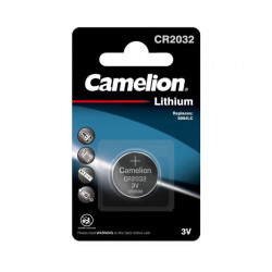 Pile ronde 3V LITHIUM CAMELION  CR2032