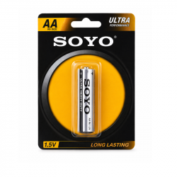 Pile sèche au zinc carbone Soyo AA R6