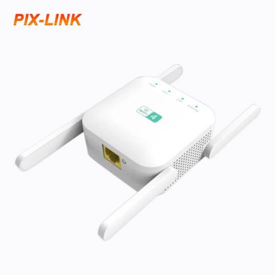 Point d'acces Répéteur signal WiFi PIXLINK WR52Q 300 Mbps – Haute pénétration du signal