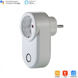 16A wifi connected socket works with tuya, Konyks and alexa compatible