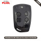 Télécommande PUJOL VARIO 4 Boutons 433 MHz pour Porte de Garage et Portail Automatique