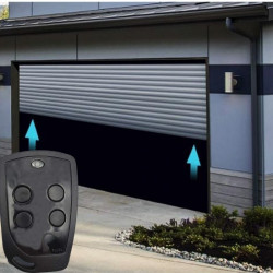 Télécommande PUJOL VARIO 4 Boutons 433 MHz pour Porte de Garage et Portail Automatique