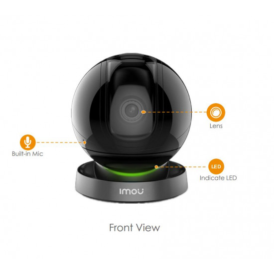 Caméra Surveillance WiFi Interieur Caméra 360° Connectée 1080P Dahua Imou Ranger Pro IPC-A26H avec carte mémoire 128Go