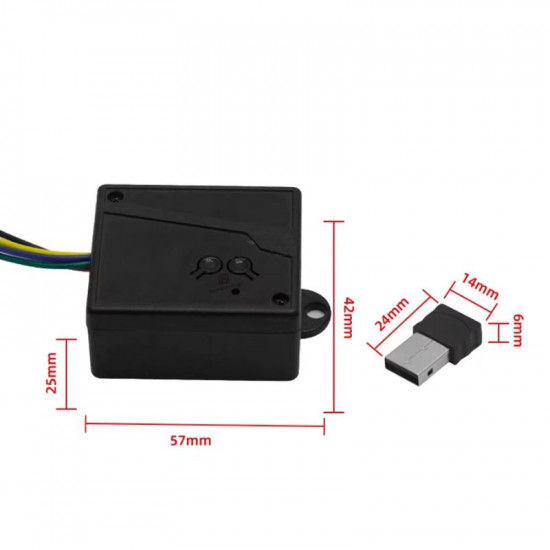 Récepteur d'ouverture de porte de garage et système de barrière électrique automatique JS-092-A2L