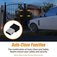 Emetteur USB Bluetooth pour récepteur ouverture porte garage et barrière 
