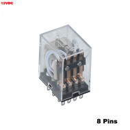 Relais à 8 Broches 12VDC  Relais à 8 Broches 12VDC