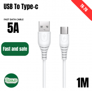 Câble de charge et donnés rapide USB vers USB-C 1M  5A Revaleo TK-76 Câble de charge et donnés rapide USB vers USB-C 1M  5A Revaleo TK-76