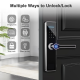 TTlock ROBISAN X29 Bluetooth Smart Biometric Lock turc door (Unlocking By Fingerprint, Code, App, Key and Mifare TAG) TTlock ROBISAN X29 Bluetooth Smart Biometric Lock turc door (Unlocking By Fingerprint, Code, App, Key and Mifare TAG)