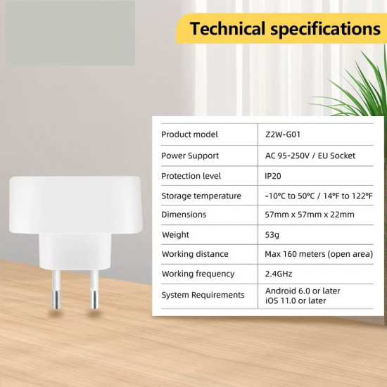 Répéteur de Signal Zigbee passerelle amplificateur de Signal Extender Tuya zigbee 3.0