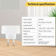 Répéteur de Signal Zigbee passerelle amplificateur de Signal Extender Tuya zigbee 3.0