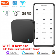 Télécommande universelle S06 Pro WIFI IR Tuya  avec capteur température et humidité  Télécommande universelle S06 Pro WIFI IR Tuya  avec capteur température et humidité