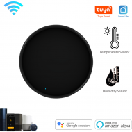 Télécommande WiFi IR universelle intelligente S08pro, avec capteur de température et d'humidité pour climatiseur , TV AC , fonctionne avec Alexa,Google Home , tuya 