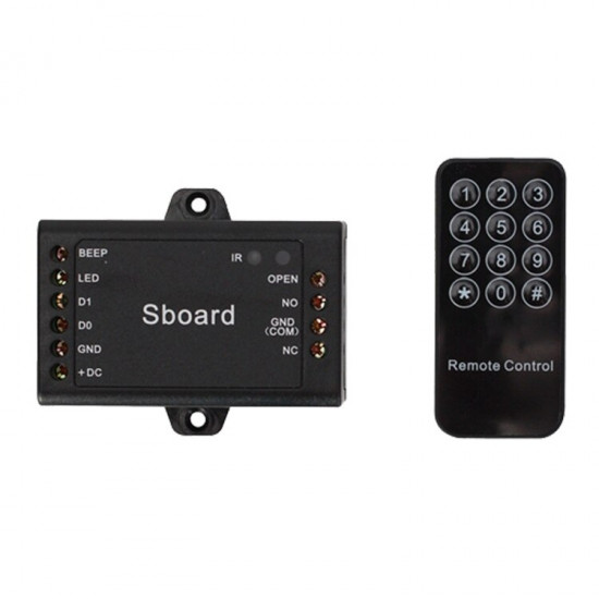 Mini contrôleur d'accès Wiegand pour système de contrôle d'accès SBOARD-1 Wg26 