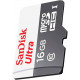 Carte mémoire SanDisk Ultra Micro SDHC 16 Go Classe 10 UHS-I (vitesse jusqu'à 80 Mo/s)