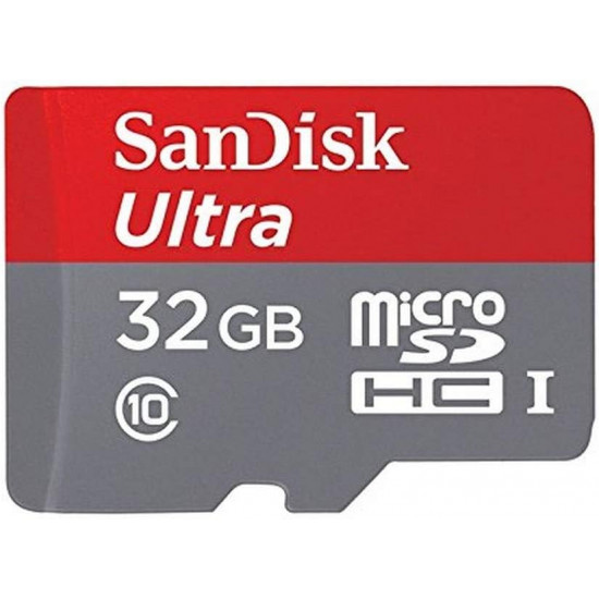 Carte Memoire Sandisk 32Go Micro Sd Class 10 Uhs-I Ultra 100Mb/S