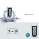 Clavier de Contrôle d’Accès Digicode RFID Métal Étanche avec 2 Relais pour 2 Portes Secukey A4 Clavier de Contrôle d’Accès Digicode RFID Métal Étanche avec 2 Relais pour 2 Portes Secukey A4