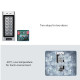 Clavier de Contrôle d’Accès Digicode RFID Métal Étanche avec 2 Relais pour 2 Portes Secukey A4 Clavier de Contrôle d’Accès Digicode RFID Métal Étanche avec 2 Relais pour 2 Portes Secukey A4