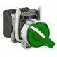 Sélecteur lumineux métallique vert ø 22 , 2 positions Sélecteur lumineux métallique vert ø 22 , 2 positions