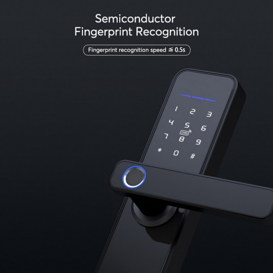 Smart Lock Waterproof Fingerprint Door Lock Electronic Home Security Password Door Lock APP Remotely Digital Lock Smart Lock Waterproof Fingerprint Door Lock Electronic Home Security Password Door Lock APP Remotely Digital Lock