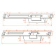 recessed electric lock for aluminum door recessed electric lock for aluminum door