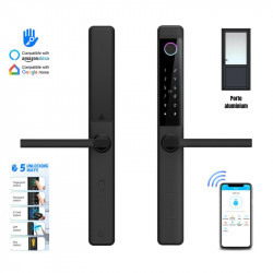 Serrure intélligente Porte aluminium ultra-mince NFC Bluetooth Ttlock F9PRO