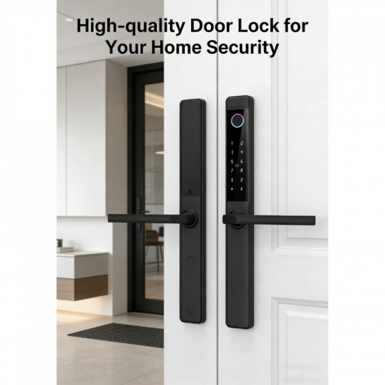 Serrure intélligente Porte aluminium ultra-mince NFC Bluetooth Ttlock F9PRO
