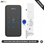 Serrure de Casier à Clavier Tactile avec Pêne Motorisé – Modèle Zktco SL06-CL20H