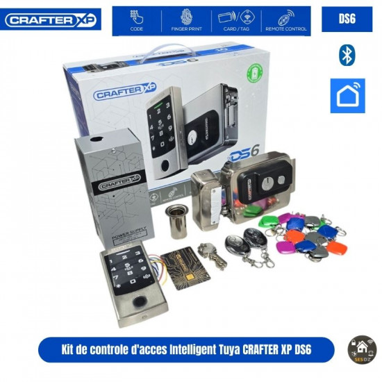 Kit de controle d'acces Intelligent Tuya CRAFTER XP DS6