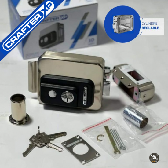 Serrure electrique haute qaulité ajustable Crafter-X Serrure electrique haute qaulité ajustable Crafter-X