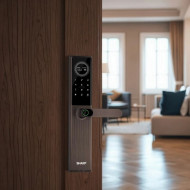 Serrure de porte Intelligente  biométrique haute qualité Sharp A3-B à reconnaissance faciale , empreinte et code