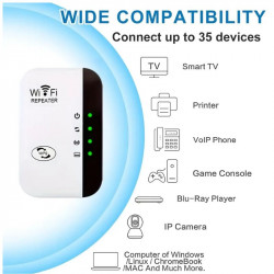 Répititeur signal wifi point d'accès cable réseau LAN et wifi