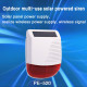 Outdoor siren with solar charge for wireless wifi gsm PGST alarm system Outdoor siren with solar charge for wireless wifi gsm PGST alarm system