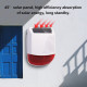 Outdoor siren with solar charge for wireless wifi gsm PGST alarm system Outdoor siren with solar charge for wireless wifi gsm PGST alarm system