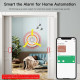 sirène intelligente Tuya ZigBee, capteur 90db avec son et lumière Moes ZSS-LO-SLA-U