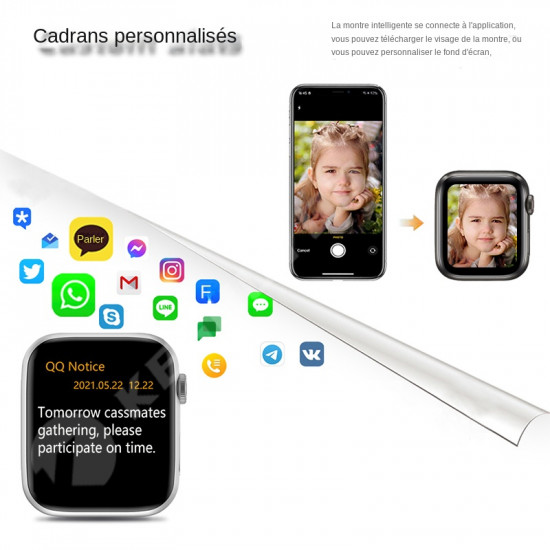 Smart Watch 8 Pro compatible with iOS and Android Smart Watch 8 Pro compatible with iOS and Android
