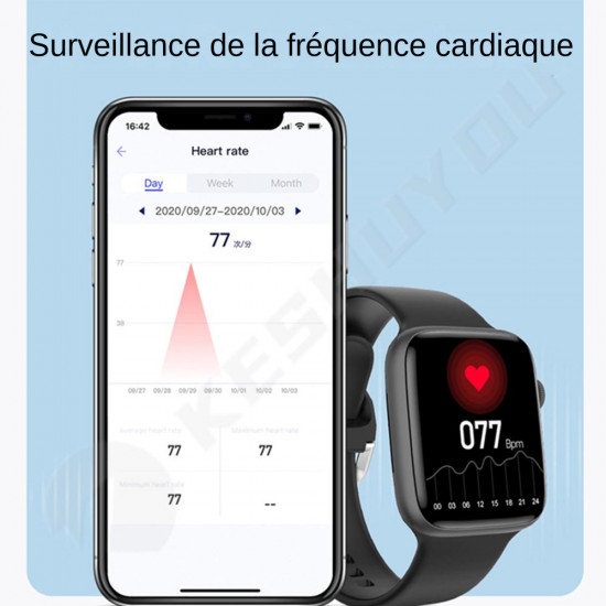 Montre Connectée 8 Pro compatible iOS et android 