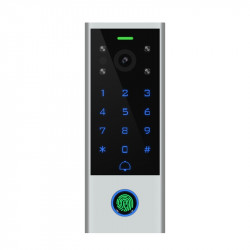 Clavier tactile de contrôle d'accès et IP visiophone étanche avec empreinte digitale compatible Tuya secukey Vcontrol 3-F Clavier tactile de contrôle d'accès et IP visiophone étanche avec empreinte digitale compatible Tuya secukey Vcontrol 3-F