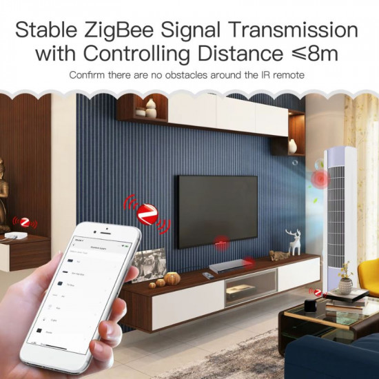 Télécommande uiverselle smart IR Zigbee  MOES UFO-R11