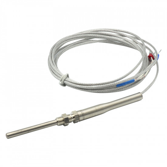 Capteur de température à tige  2M type J, thermocouple