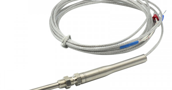 Sonde Thermocouple Type K - 5 Pièces, Câble 1.5m, Sonde 3x300mm - Marque Uxcell, Neuf