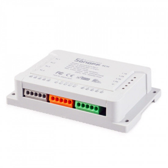 SONOFF 4CH R2 SMART SWITCH 4 CHANNELS 433MHz 2.4G WIFI SONOFF 4CH R2 SMART SWITCH 4 CHANNELS 433MHz 2.4G WIFI
