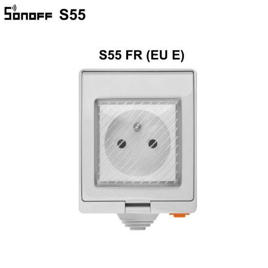 SONOFF S55 Waterproof IP55 Wifi Smart Power Socket