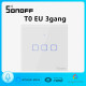 sonoff Wifi T0 EU3C touch wall switch compatible with Alexa and google home