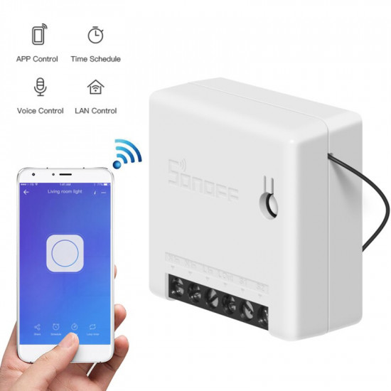 SONOFF – INTERRUPTEUR WIFI INTELLIGENT MINI R2